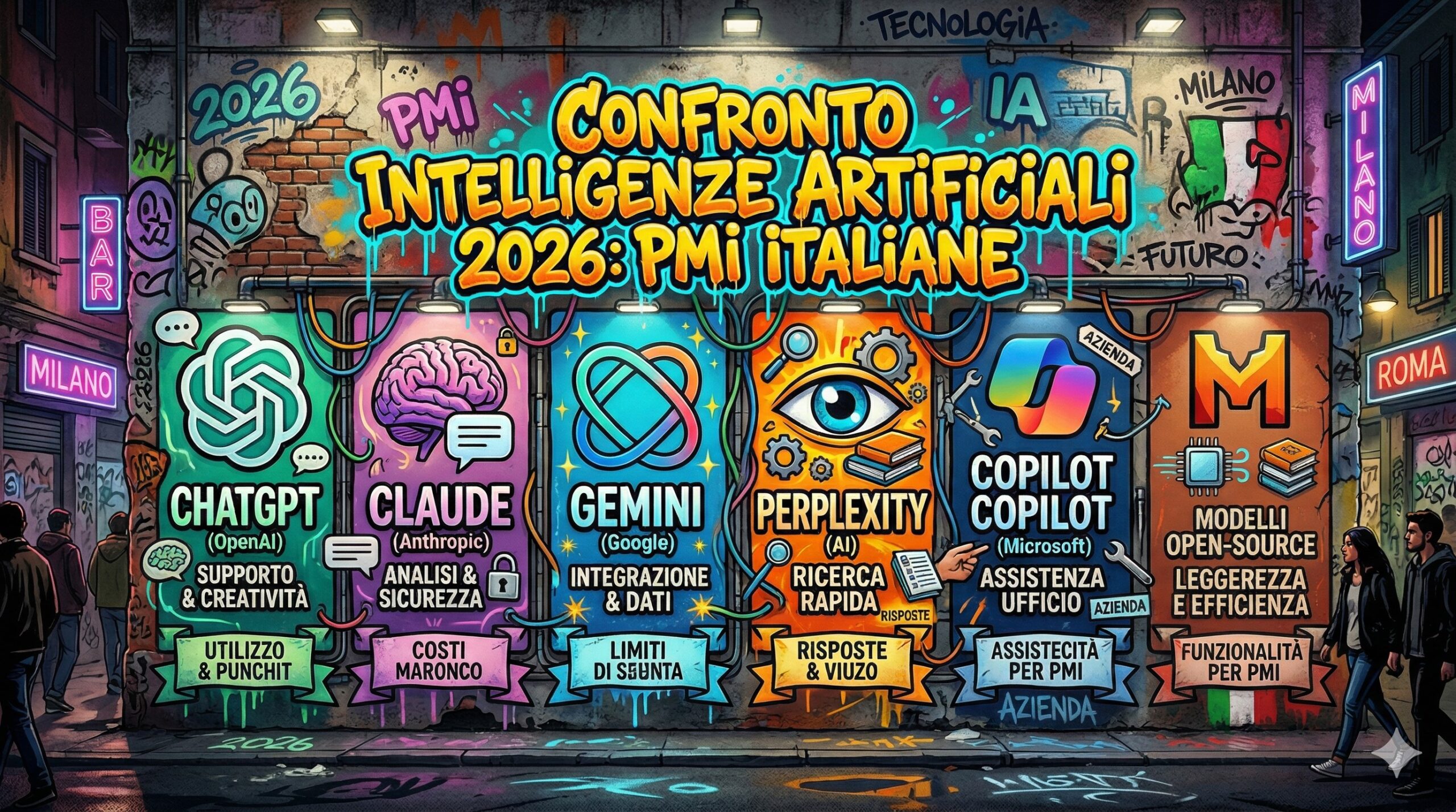Quale AI usare nel 2026? La guida pratica per PMI e professionisti italiani